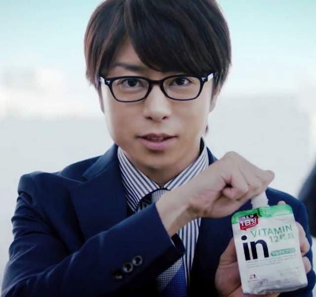 嵐 櫻井翔 森永製菓 inゼリー CM しみわたるビタミン篇 バンパー。6秒