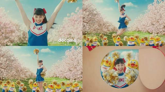 中条あやみ NTTドコモ dポイント CM 新生活応援団篇(AOKI