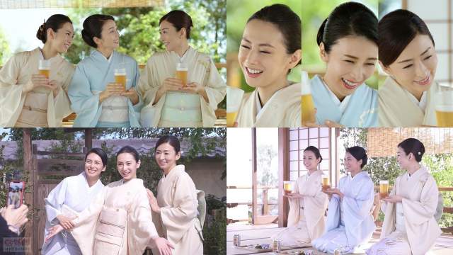 北川景子,柴咲コウ,松雪泰子 アサヒスーパードライ ジャパンスペシャル