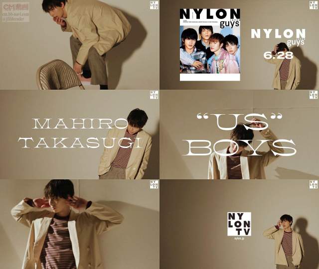 高杉真宙 NylonJapan CM - 高杉真宙 NYLON JAPAN CM 映画虹色デイズの ...