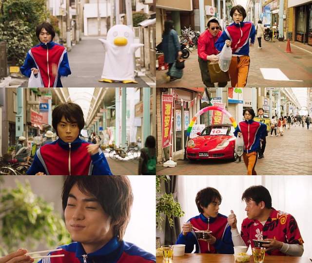 「牛丼は吉野家」主菅田将暉ピエール瀧 中村倫也 ムロツヨシ MEGUMI 菅田将暉,佐藤二朗 吉野家 CM エリザベスが謎のカットイン