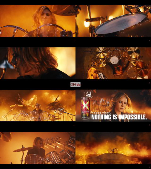 進撃の巨人 YOSHIKI &amp; 10種類 セット [ゴールド] WONDA」×『進撃の巨人』コラボCMでYOSHIKIが巨人化