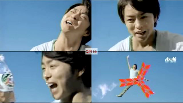 嵐 櫻井翔 アサヒ・ソフトドリンク 三ツ矢サイダー CM 三ツ矢