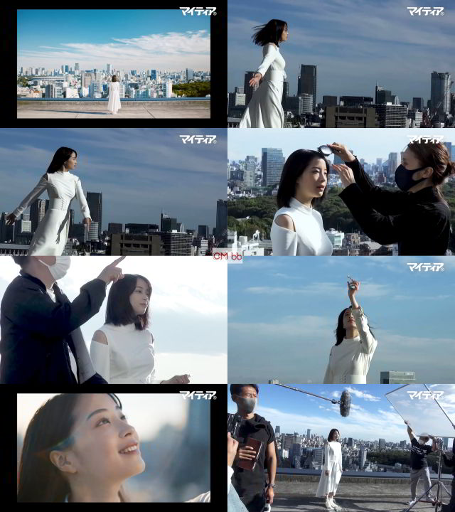 広瀬すず マイティア Cm メイキング ひろがれ 瞳のチカラ篇 1分版 広瀬すず Cm Navi