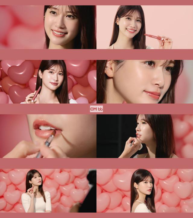 生見愛瑠 BLENDBERRY(ブレンドベリー) Web CM 23AWリップ