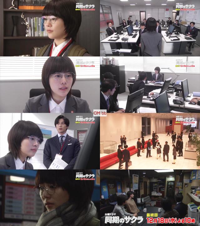 Tvドラマ 同期のサクラ 最終回 12 18 予告編cm サクラ 嫌われ者の権力者になる よくわかる1分版 高畑充希 橋 高畑充希 Cm Navi