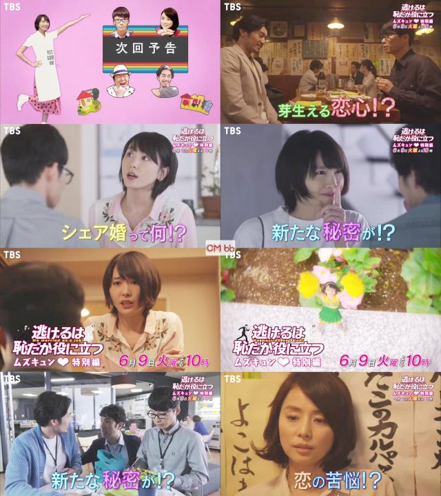 新垣結衣 逃げるは恥だが役に立つ Cm Tvドラマ 逃げるは恥だが役に立つムズキュン特別編第4話 06 09 番 新垣結衣 Cm Navi