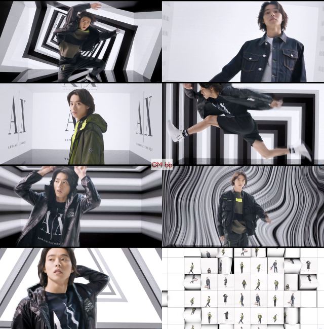 山崎賢人 A|Xアルマーニ エクスチェンジ CM SPRING SUMMER 2021