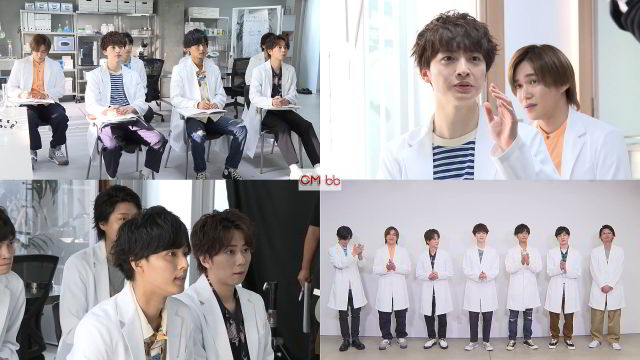 Kis My Ft2 キスマイ 三次元マスク Cm メイキング お勉強篇 2分 キスマイ Cm Navi